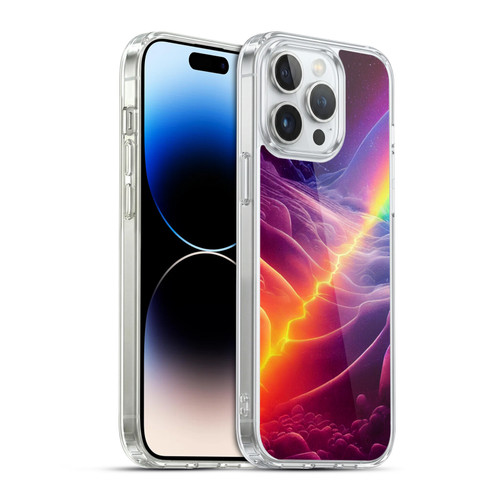Wumples Cosmic Universe A Chasm On A Distant Moon Soft Gel Case for Apple iPhone 14 Pro Max & MagSafe
