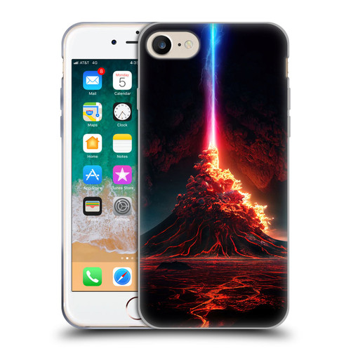 Wumples Cosmic Universe Int Eruption Soft Gel Case for Apple iPhone 7 / 8 / SE 2020 & 2022