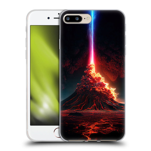 Wumples Cosmic Universe Int Eruption Soft Gel Case for Apple iPhone 7 Plus / iPhone 8 Plus
