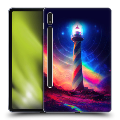 Wumples Cosmic Universe Lighthouse Soft Gel Case for Samsung Galaxy Tab S8