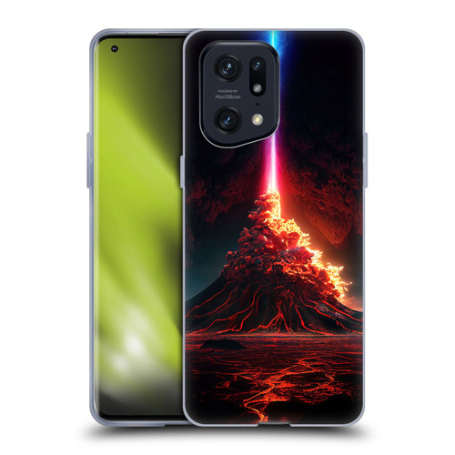 Wumples Cosmic Universe Int Eruption Soft Gel Case for OPPO Find X5 Pro