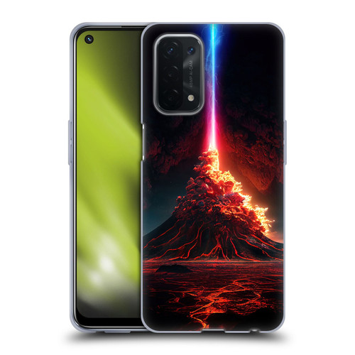Wumples Cosmic Universe Int Eruption Soft Gel Case for OPPO A54 5G