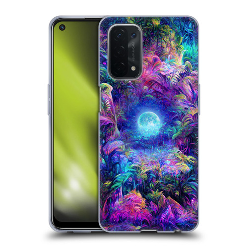 Wumples Cosmic Universe Jungle Moonrise Soft Gel Case for OPPO A54 5G