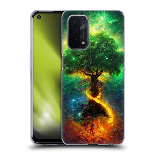 Wumples Cosmic Universe Yggdrasil, Norse Tree Of Life Soft Gel Case for OPPO A54 5G