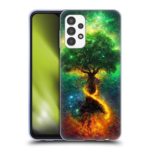 Wumples Cosmic Universe Yggdrasil, Norse Tree Of Life Soft Gel Case for Samsung Galaxy A13 (2022)