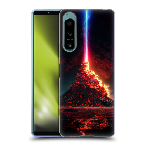 Wumples Cosmic Universe Int Eruption Soft Gel Case for Sony Xperia 5 IV