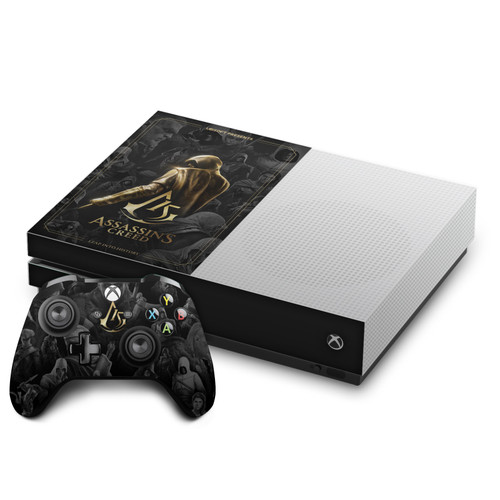 Assassin's Creed 15th Anniversary Graphics Key Art Vinyl Sticker Skin Decal Cover for Microsoft One S Console & Controller