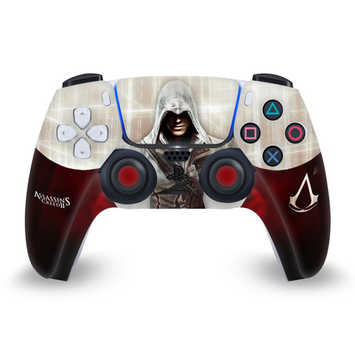 Assassin's Creed II Graphics Cover Art Vinyl Sticker Skin Decal Cover for Sony PS5 Sony DualSense Controller
