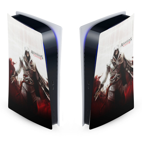 Assassin's Creed II Graphics Cover Art Vinyl Sticker Skin Decal Cover for Sony PS5 Digital Edition Console