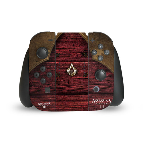 Assassin's Creed III Graphics Freedom Edition Vinyl Sticker Skin Decal Cover for Nintendo Switch Joy Controller