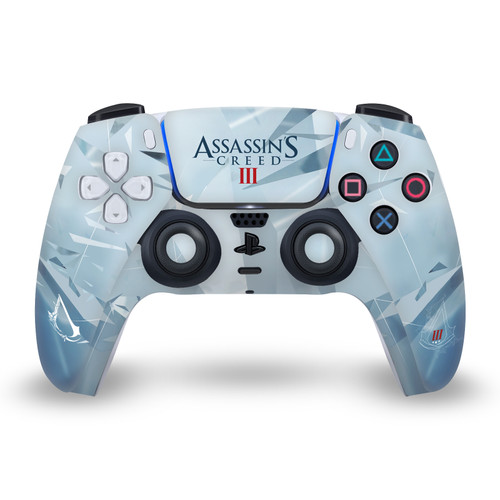 Assassin's Creed III Graphics Animus Vinyl Sticker Skin Decal Cover for Sony PS5 Sony DualSense Controller