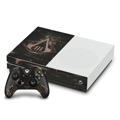 Assassin's Creed III Graphics Old Notebook Vinyl Sticker Skin Decal Cover for Microsoft One S Console & Controller