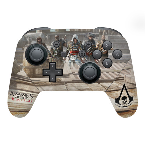 Assassin's Creed Black Flag Graphics Group Key Art Vinyl Sticker Skin Decal Cover for Nintendo Switch Pro Controller