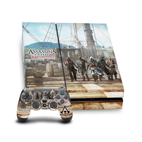 Assassin's Creed Black Flag Graphics Group Key Art Vinyl Sticker Skin Decal Cover for Sony PS4 Console & Controller