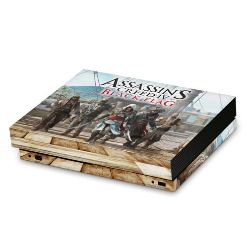 Assassin's Creed Black Flag Graphics Group Key Art Vinyl Sticker Skin Decal Cover for Microsoft Xbox One X Console