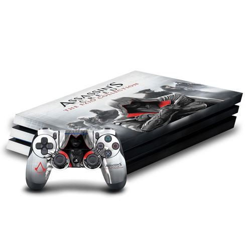 Assassin's Creed Brotherhood Graphics Cover Art Vinyl Sticker Skin Decal Cover for Sony PS4 Pro Bundle