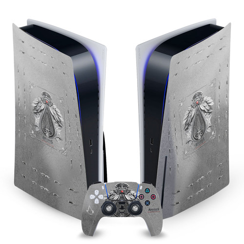 Assassin's Creed Brotherhood Graphics Belt Crest Vinyl Sticker Skin Decal Cover for Sony PS5 Disc Edition Bundle