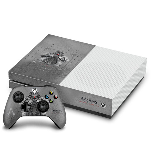 Assassin's Creed Brotherhood Graphics Belt Crest Vinyl Sticker Skin Decal Cover for Microsoft One S Console & Controller