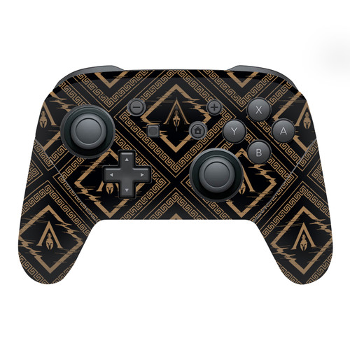 Assassin's Creed Odyssey Artwork Crest & Broken Spear Vinyl Sticker Skin Decal Cover for Nintendo Switch Pro Controller