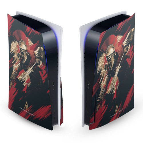 Assassin's Creed Odyssey Artwork Alexios Vinyl Sticker Skin Decal Cover for Sony PS5 Disc Edition Console