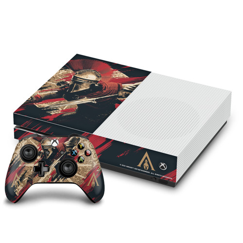 Assassin's Creed Odyssey Artwork Alexios Vinyl Sticker Skin Decal Cover for Microsoft One S Console & Controller