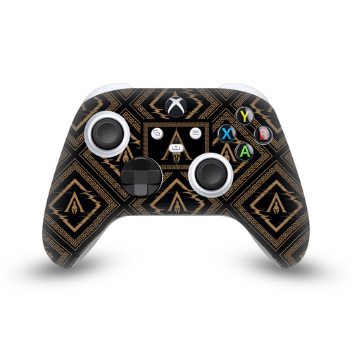 Assassin's Creed Odyssey Artwork Crest & Broken Spear Vinyl Sticker Skin Decal Cover for Microsoft Xbox Series X / Series S Controller