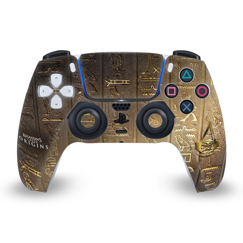 Assassin's Creed Origins Graphics Logo 3D Heiroglyphics Vinyl Sticker Skin Decal Cover for Sony PS5 Sony DualSense Controller