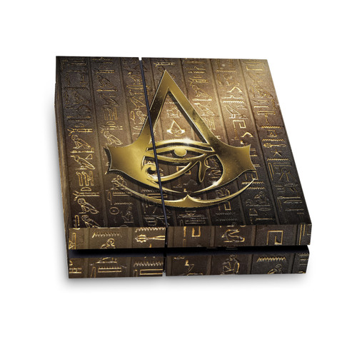 Assassin's Creed Origins Graphics Logo 3D Heiroglyphics Vinyl Sticker Skin Decal Cover for Sony PS4 Console