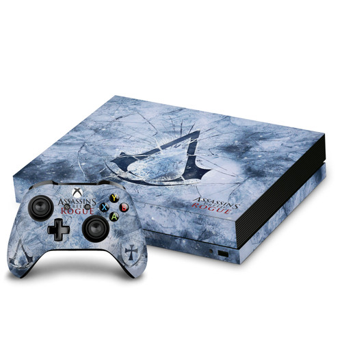 Assassin's Creed Rogue Key Art Glacier Logo Vinyl Sticker Skin Decal Cover for Microsoft Xbox One X Bundle
