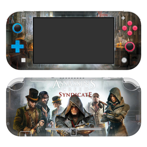 Assassin's Creed Syndicate Graphics Key Art Vinyl Sticker Skin Decal Cover for Nintendo Switch Lite