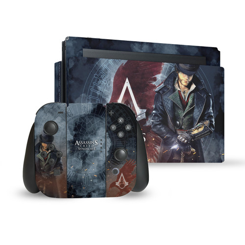 Assassin's Creed Syndicate Graphics Jacob Frye Vinyl Sticker Skin Decal Cover for Nintendo Switch Bundle