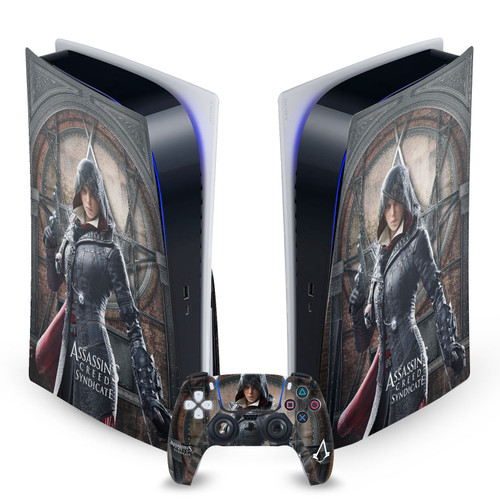 Assassin's Creed Syndicate Graphics Evie Frye Vinyl Sticker Skin Decal Cover for Sony PS5 Disc Edition Bundle