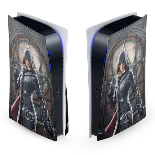 Assassin's Creed Syndicate Graphics Evie Frye Vinyl Sticker Skin Decal Cover for Sony PS5 Disc Edition Console