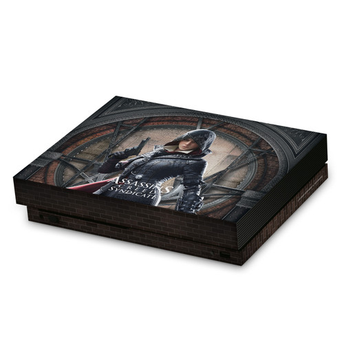Assassin's Creed Syndicate Graphics Evie Frye Vinyl Sticker Skin Decal Cover for Microsoft Xbox One X Console