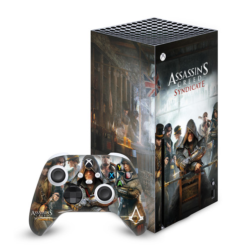 Assassin's Creed Syndicate Graphics Key Art Vinyl Sticker Skin Decal Cover for Microsoft Series X Console & Controller