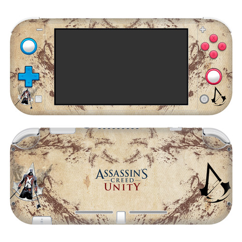 Assassin's Creed Unity Key Art Arno Dorian Vinyl Sticker Skin Decal Cover for Nintendo Switch Lite