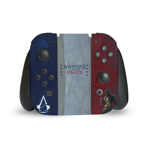 Assassin's Creed Unity Key Art Flag Of France Vinyl Sticker Skin Decal Cover for Nintendo Switch Joy Controller