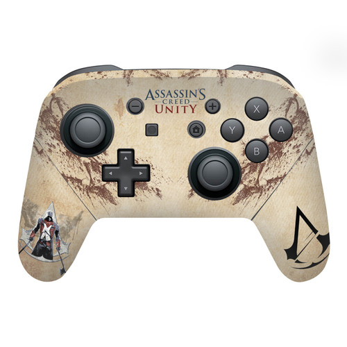 Assassin's Creed Unity Key Art Arno Dorian Vinyl Sticker Skin Decal Cover for Nintendo Switch Pro Controller