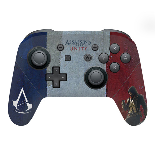 Assassin's Creed Unity Key Art Flag Of France Vinyl Sticker Skin Decal Cover for Nintendo Switch Pro Controller