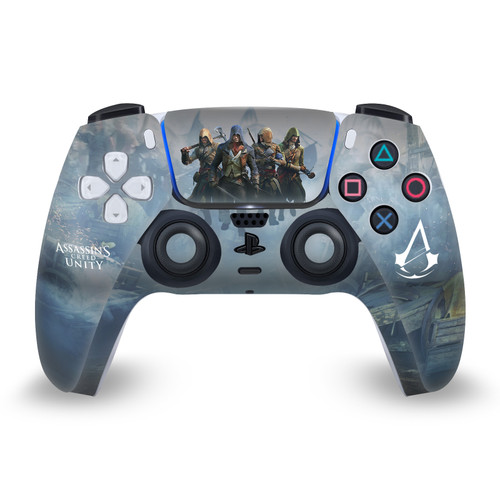 Assassin's Creed Unity Key Art Game Cover Vinyl Sticker Skin Decal Cover for Sony PS5 Sony DualSense Controller