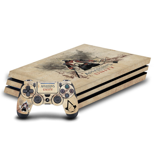 Assassin's Creed Unity Key Art Arno Dorian Vinyl Sticker Skin Decal Cover for Sony PS4 Pro Bundle