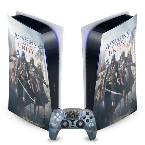 Assassin's Creed Unity Key Art Game Cover Vinyl Sticker Skin Decal Cover for Sony PS5 Digital Edition Bundle