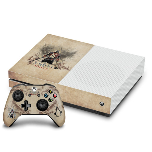 Assassin's Creed Unity Key Art Arno Dorian Vinyl Sticker Skin Decal Cover for Microsoft One S Console & Controller