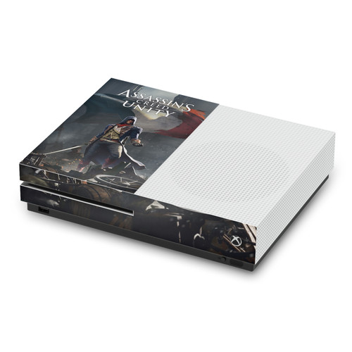 Assassin's Creed Unity Key Art Arno Dorian French Flag Vinyl Sticker Skin Decal Cover for Microsoft Xbox One S Console