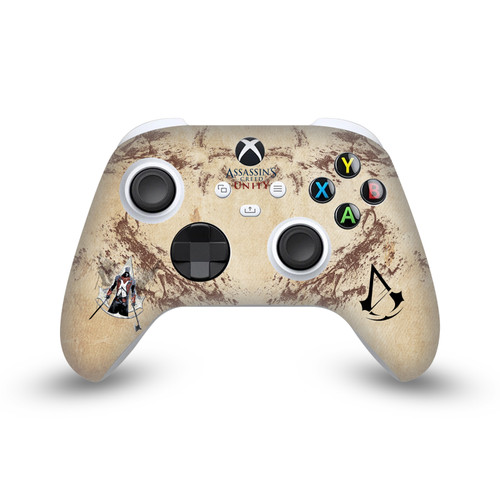 Assassin's Creed Unity Key Art Arno Dorian Vinyl Sticker Skin Decal Cover for Microsoft Xbox Series X / Series S Controller