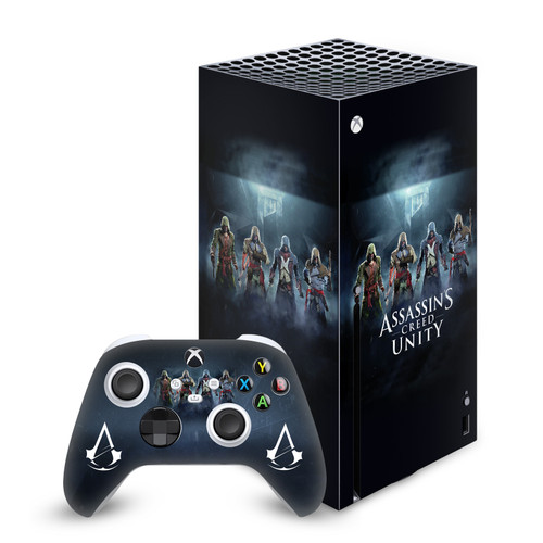 Assassin's Creed Unity Key Art Group Vinyl Sticker Skin Decal Cover for Microsoft Series X Console & Controller