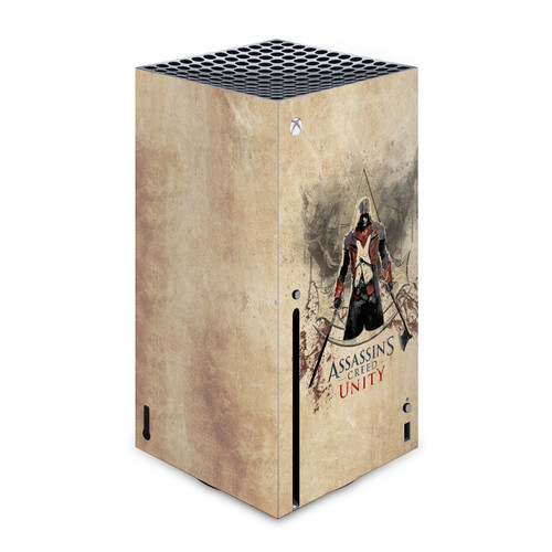 Assassin's Creed Unity Key Art Arno Dorian Vinyl Sticker Skin Decal Cover for Microsoft Xbox Series X Console
