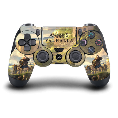 Assassin's Creed Valhalla Key Art Female Eivor Raid Leader Vinyl Sticker Skin Decal Cover for Sony DualShock 4 Controller