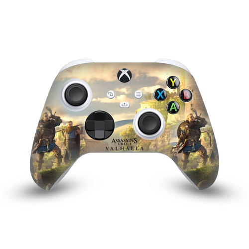 Assassin's Creed Valhalla Key Art Female Eivor Raid Leader Vinyl Sticker Skin Decal Cover for Microsoft Xbox Series X / Series S Controller