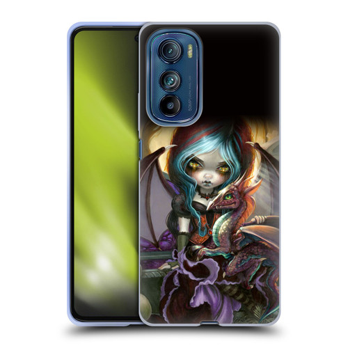 Strangeling Dragon Vampire Fairy Soft Gel Case for Motorola Edge 30